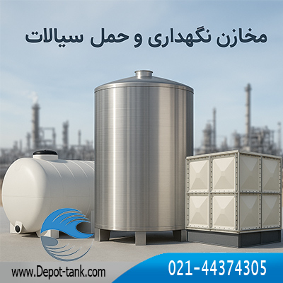 مخازن نگهداری و حمل سیالات