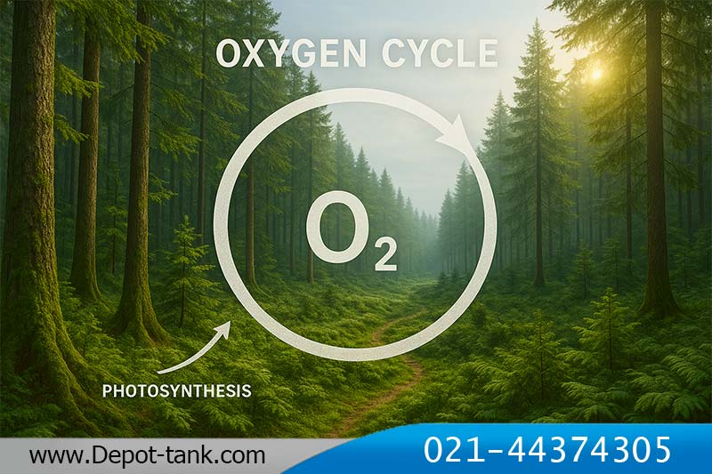 جنگل ها محمترین عامل تولید اکسیژن در طبیعت هستند