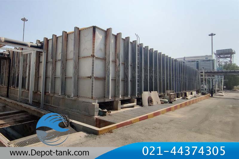 مخزن جی آر پی شرکت آب و برق منطقه آزاد کیش