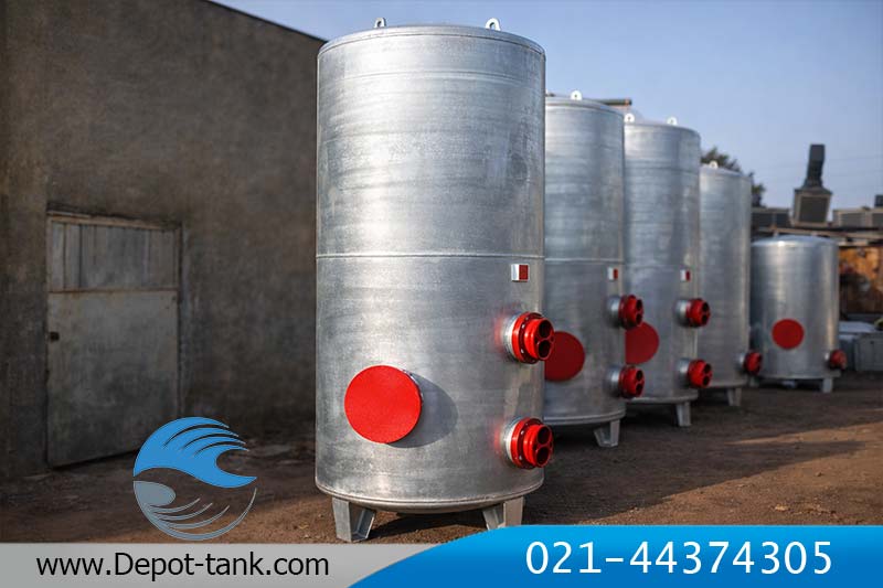 منیع های کویل دار تولید شده توسط متخصصین فنی گروه صنعتی دپوت تانک