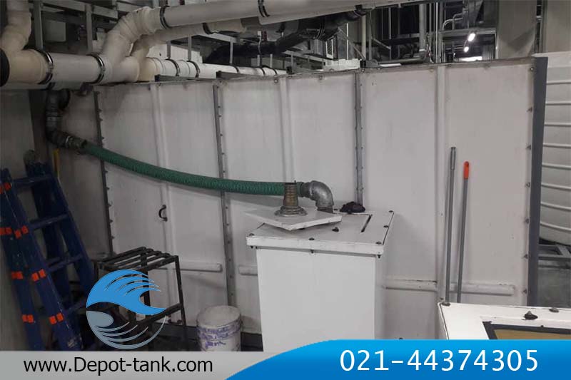 نصب ونت چربی گیر فایبرگلاس به لوله های اگزاس ساختمان