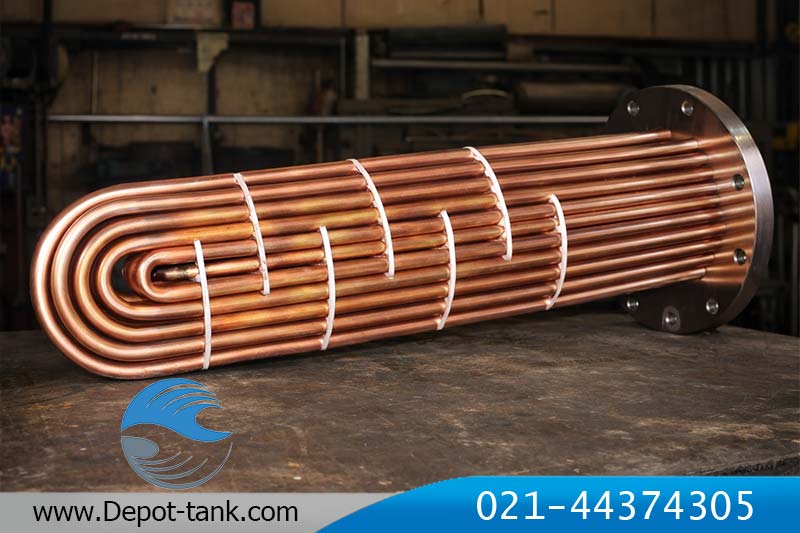 کویل مسی استاندارد و با کیفیت ساخته شده از لوله های مسی با کیفیت و استاندارد